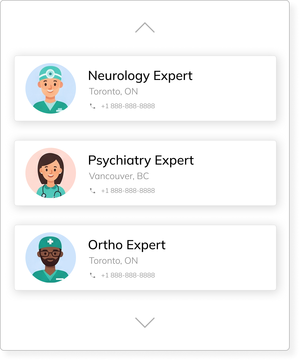 Graphic of expert directory